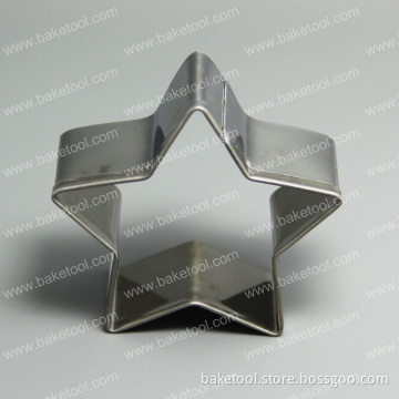 Stainless Steel Star Shape Cookie Cutter Biscuit Cake Baking Mold